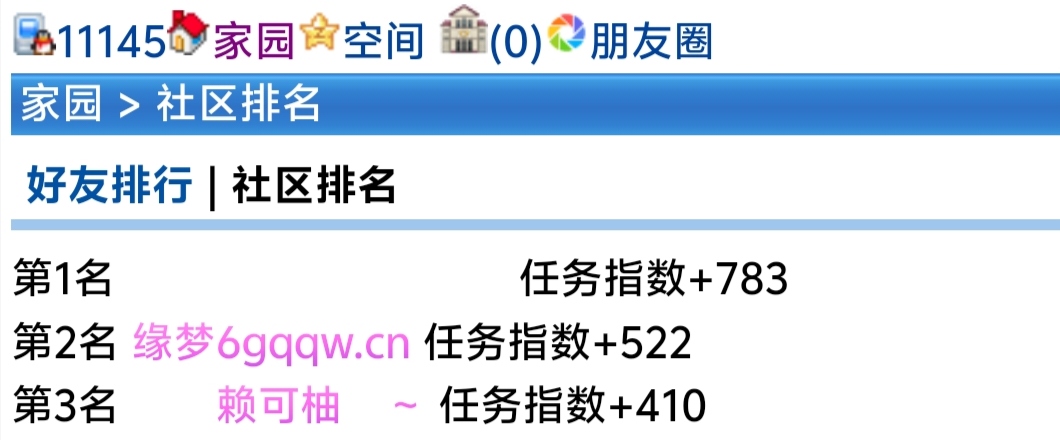 1月签到任务指数