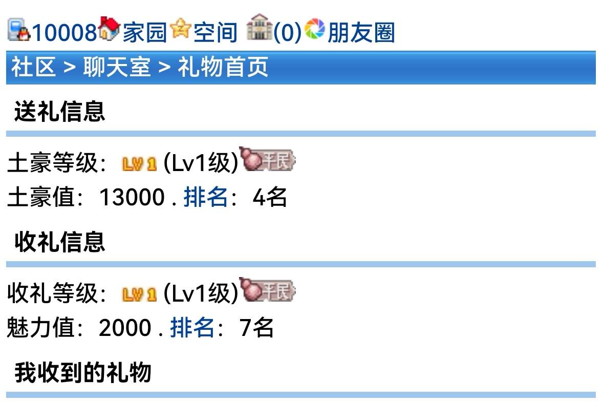 10008+宠儿+领取土豪值+（13000积分）